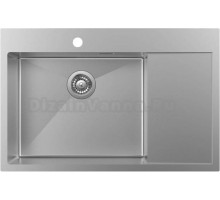 Мойка кухонная IDDIS Haze HAZ78SLi77 L, сатин