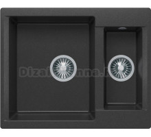 Мойка кухонная Polygran Brig 620 черная
