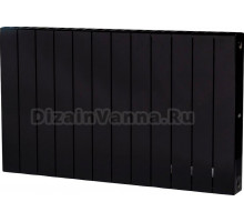 Радиатор биметаллический Rifar SUPReMO 500 12 секций, антрацит