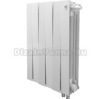 Радиатор биметаллический Royal Thermo Piano Forte 500 VDR bianco traffico, 6 секций, белый