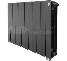 Радиатор биметаллический Royal Thermo Piano Forte 500 VDR noir sable, 12 секций, черный