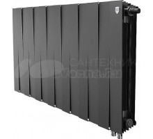 Радиатор биметаллический Royal Thermo Piano Forte 500 VDR noir sable, 14 секций, черный