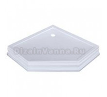 Поддон душевой Migliore Diadema 24589, белый/хром