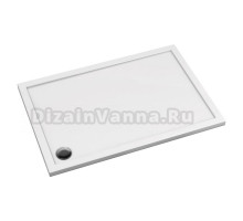Душевой поддон Omnires Merton 140 x 90 см, MERTON90/140/PBP, прямоугольный, белый