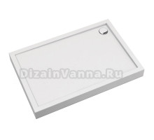 Душевой поддон Omnires Camden 140 x 90 см, CAMDEN90/140/PBP, прямоугольный, белый