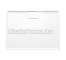 Душевой поддон Omnires Brooklyn 80 x 100 см, BROOKLYN80/100/PBP, прямоугольный, белый