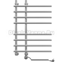 Полотенцесушитель электрический EWRIKA Медея LT 80х55 L, хром