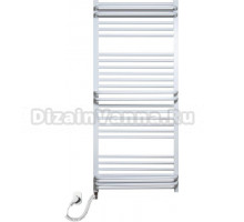 Полотенцесушитель электрический Luxrad Regular G Plus 064178 120х53 L, белый, терморегулятор selmo pad