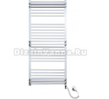 Полотенцесушитель электрический Luxrad Regular G Plus 064177 120х53 R, белый, терморегулятор selmo pad