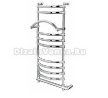 Полотенцесушитель электрический Margaroli Luna с полкой 534/М Box 534M4711CRNB 36 x 101.6 см, хром