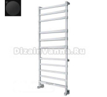 Полотенцесушитель водяной Margaroli Panorama 764-11, 7644711OB, матовый черный