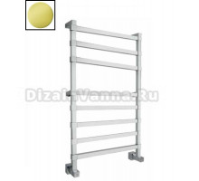 Полотенцесушитель водяной Margaroli Panorama 764-8, 7644708GON, золото