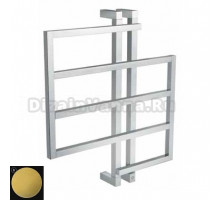 Полотенцесушитель электрический Margaroli Panorama 820 Box, 820BRG, матовое золото