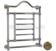 Полотенцесушитель Migliore Edward ML.EDW-EL.500.BR 60 x 80 см - бронза, провод слева