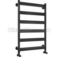 Полотенцесушитель водяной Secado Комано 2 80x50, черный матовый
