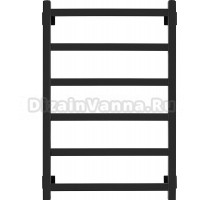 Полотенцесушитель водяной Secado Корсико 1 80x50, черный матовый