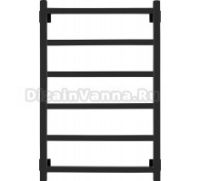 Полотенцесушитель водяной Secado Корато 1 80x50, черный матовый