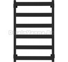 Полотенцесушитель электрический Secado Комано 1 80х50, черный матовый, R