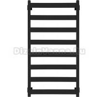 Полотенцесушитель электрический Secado Комано 1 100х50, черный матовый, R