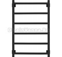 Полотенцесушитель электрический Secado Корато 1 80х50, черный матовый, L