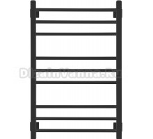 Полотенцесушитель электрический Secado Модена 80х50, черный матовый, L