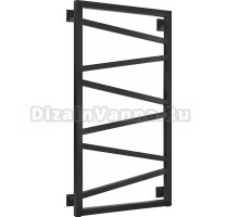 Полотенцесушитель электрический Secado Мирано 100х50, черный матовый, R