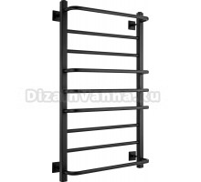 Полотенцесушитель электрический Secado Модена 2 100х50, черный матовый, R
