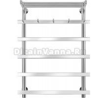 Полотенцесушитель электрический Secado Понтида 1 КСП 80х50, хром, R