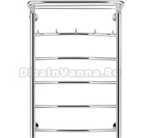 Полотенцесушитель электрический Secado Милан 1 КСП 80х50, хром, R