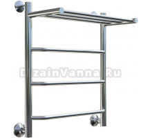 Полотенцесушитель водяной Тругор Браво НП 1 П ЛЦ4 60x50, с полкой