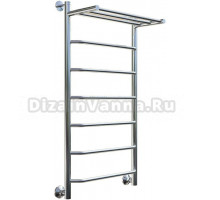 Полотенцесушитель водяной Тругор Браво НП 1 П ЛЦ4 100x40, с полкой