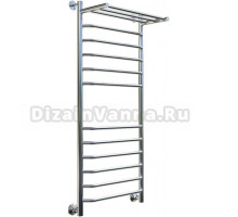 Полотенцесушитель водяной Тругор Браво НП 2 П ЛЦ4 120x60, с полкой