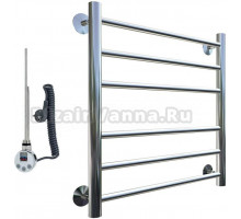 Полотенцесушитель электрический Тругор Аспект эл ТЭН 2 ЛЦ6 60x50
