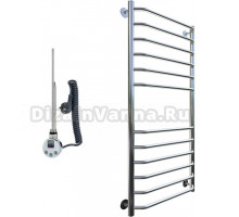 Полотенцесушитель электрический Тругор Браво эл ТЭН 2 ЛЦ4 120x60