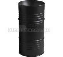 Раковина Kerasan Artwork Barrel 4742K31 45 см, черная матовая