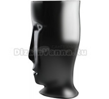 Раковина Kerasan Artwork Moloсo 474031 45 см, черная матовая