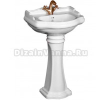 Раковина-тюльпан Migliore Bella ML.BLL-25.055.BL 55 cм с колонной тюльпана ML.BLL-25.107.BL