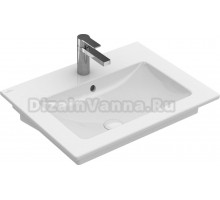 Раковина Villeroy & Boch Venticello 41246001 60х50, alpin, с переливом