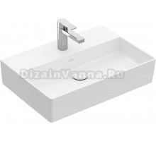 Раковина Villeroy & Boch Memento 4A226LR2 star white, ceramicplus, без перелива