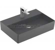 Раковина Villeroy & Boch Memento 4A226LI4 graphite, ceramicplus, без перелива