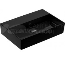 Раковина Villeroy & Boch Memento 4A226FS0 glossy black, ceramicplus, без перелива