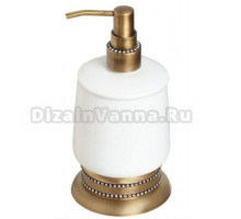 Дозатор для мыла Cameya A1712K настольный бронза (керамика)