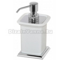 Дозатор для мыла Cameya H1512K (хром, керамика)
