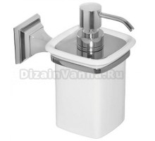 Дозатор для мыла Cameya H1521K настенный (хром, керамика)