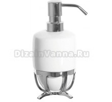 Дозатор для мыла Cameya Deco (хром)