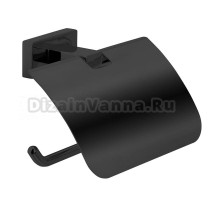Держатель для туалетной бумаги Inda Lea A18260NEA18260NE, цвет: черный матовый