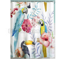 Штора для ванной MySpace PR180180020, 180х180 см, Birds