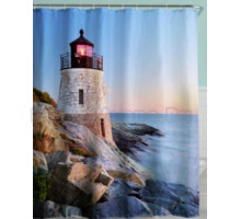 Штора для ванной MySpace PR180180021, 180х180 см, Tower