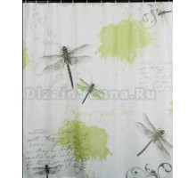 Штора для ванной MySpace PR180180016, 180х180 см, Dragonfly