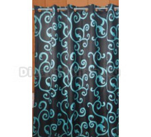 Штора для ванной MySpace PR180180005, 180х180 см, Ornament